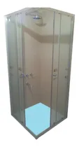 Comprar Cabina Mampara Box Vidrio Templado Cuadrada 80x80 Naffull.