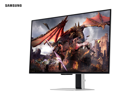 Monitor Samsung Odyssey Oled G8 32 Prata