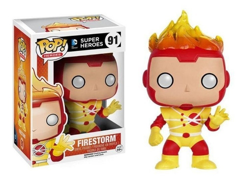 Muñeca de superhéroes Funko Pop Firestorm Nuclear Dc Comics