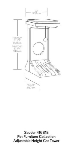 Imagen 3 de 3 de Torre Para Gato 416818