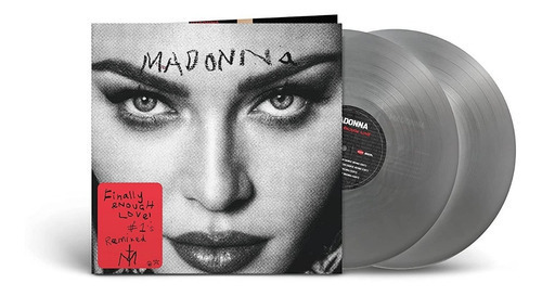 Vinilo Madonna Finally Enough Love 2 Lp Silver Vinyl Nuevo