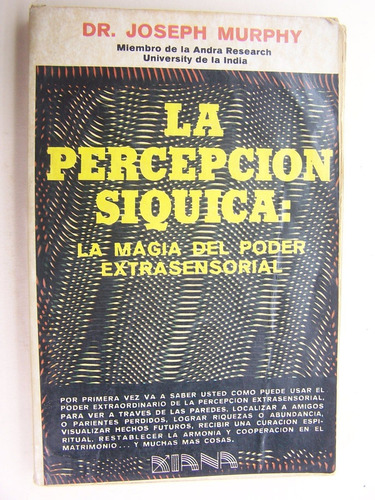 Percepcion Psiquica Poder Extrasensorial  Libro M