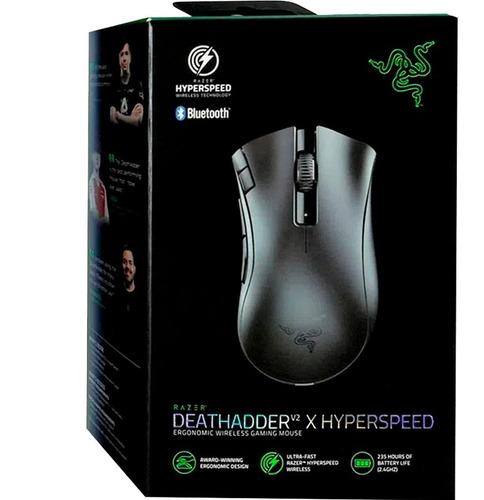 Mouse Razer Deathadder V2 X Inalambrico Hyperspeed 14k Dpi