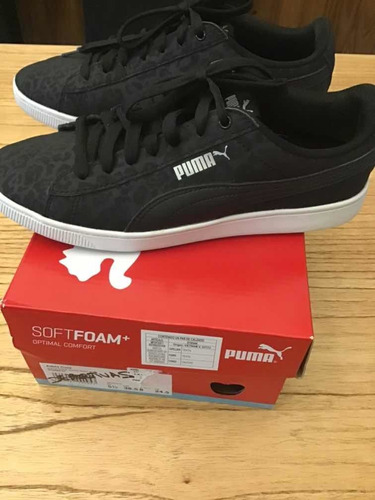Zapatillas Puma Negras C/animal Print Núm.38