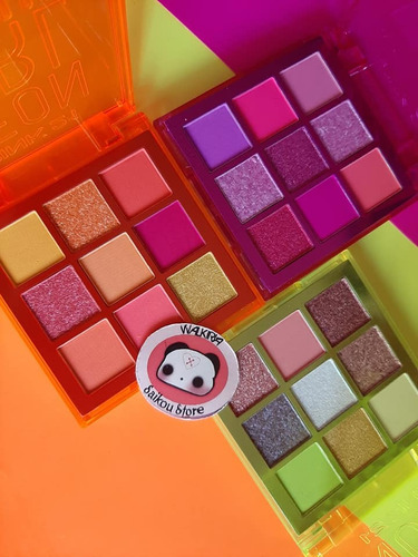 Nueva Paleta De Sombras Neon Girl Pink21 Original