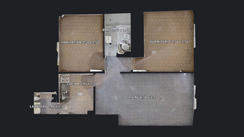 Imagen 2 de 27 de Departamento 3 Amb. Excelente Estado Oportunidad