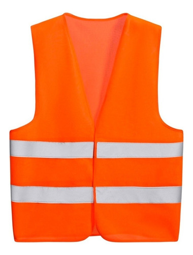 Chaleco Reflectivo Reglamentario Fluo Moto Naranja Amarillo