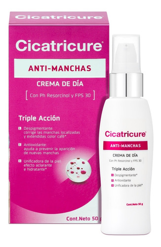 Imagen 5 de 7 de Pack Cicatricure Crema Antimanchas 50g + Serum Vit C 30ml
