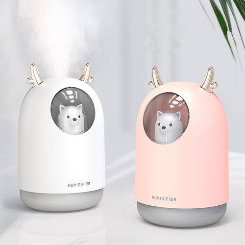 Humidificador Aire Purificador Difusor H2o Osito Encantador