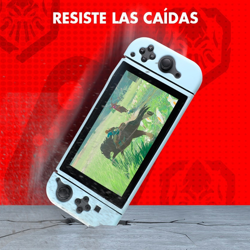 Funda Protectora Para Switch Carcasa Rigida Tacto Suave
