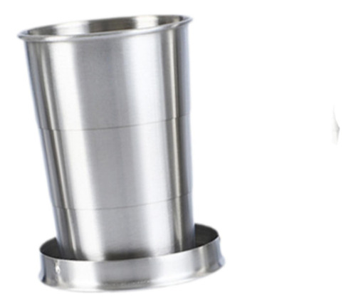 Taza Plegable Con Llavero Plegable Retráctil Para 150ml