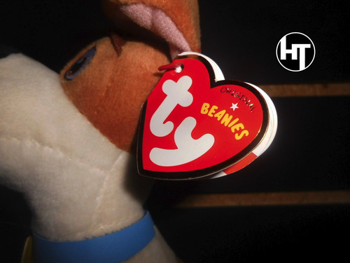 Imagen 3 de 5 de Mascotas, Perro Max, Peluche, Beanie Buddy, Nuevo, 6 Pulgada