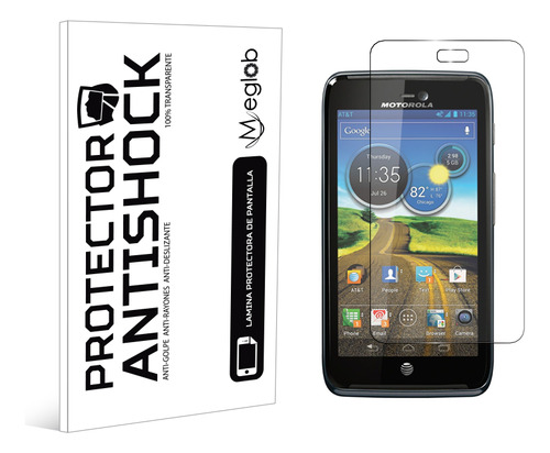 Protector Pantalla Antishock Para Motorola Atrix Hd Mb886