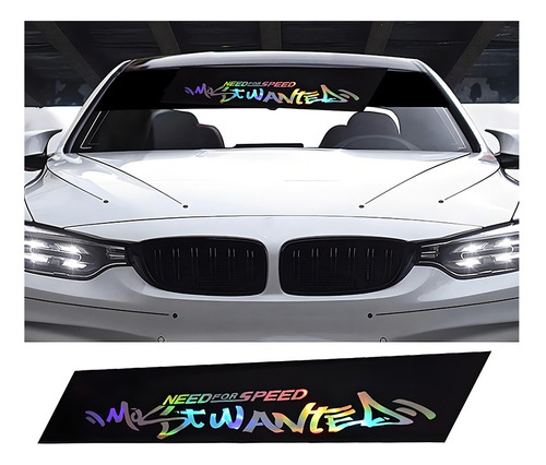 Sticker Tornasol Need For Speed Calcomania Parabrisas Auto