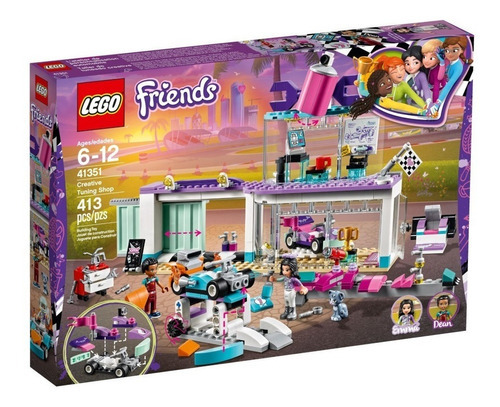 Lego Friends Taller De Tuneo Creativo2 Karts 41351 Pz 413