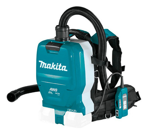 Aspirador Pó Mochila 18v+18v S/bat S/carr Makita Dvc265zx