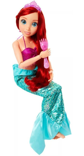 Muñeca Ariel De Disney Para Niñas Extra Grande 86.36 Cm