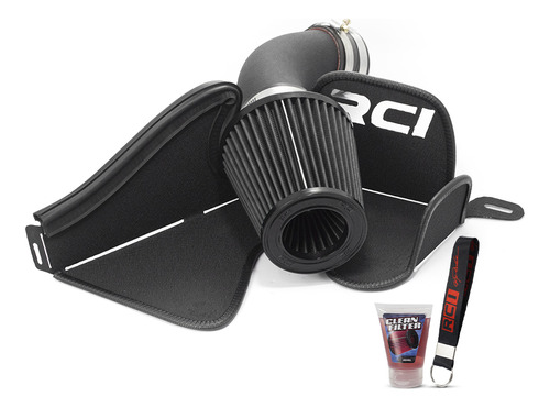 Kit Intake Filtro De Ar Esportivo Jetta Fusca Passat 2.0 16v