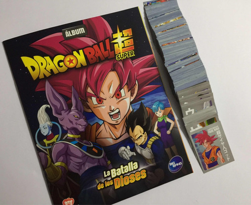 .- Album Dragon Ball Z Batalla De Los Dioses Completo