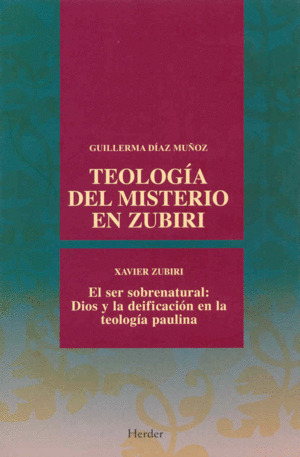 Libro Teologia Del Misterio En Zubiri Sku