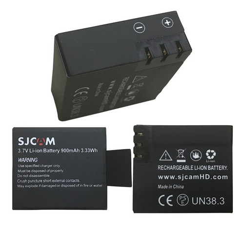 Imagem 3 de 4 de Para Sj4000 Sj5000 M10 2bat Original 900mah