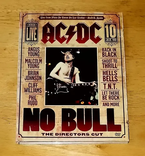 Acdc No Bull Ac/dc Dvd Ballbreaker Thunderstruck Hard Rock | MercadoLibre