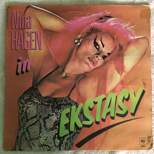 Nina Hagen - Ekstasy / Argentino / Lp Vinilo