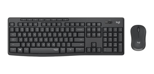 Teclado Español Y Mouse Logitech Mk295 Inalámbrico Macrotec