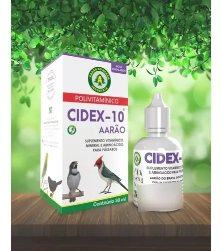 Cidex 10 Liquido 10 Ml Aarão (antigo Coccidex) (peito Seco