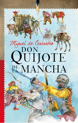 Libro. Don Quijote De La Mancha, M. De Cervantes. Servilibro
