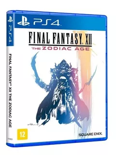 Final Fantasy Xii 12 The Zodiac Age Ps4 Jogo Mídia Física