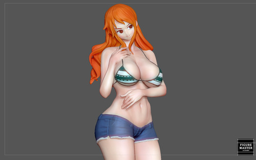 Imagen 4 de 4 de Nami Statue One Piece Anime Sexy Gi(figuras De Plastico)