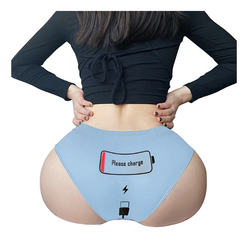 Divertidas Bragas Elásticas Para Mujer Con Estampado «please