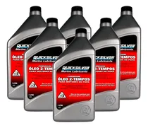Comprar Kit 6 Óleos 2t Quicksilver  Tc-w3 Mercury - Oferta Promoçao