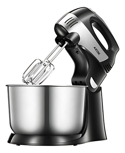 Batidora De Pedestal Aicok 5 Vel Bp9250 Reacondicionado Negro 60 (Reacondicionado)