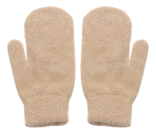 Guantes De Invierno Con Forma De Mitones De Pelo De Conejo P