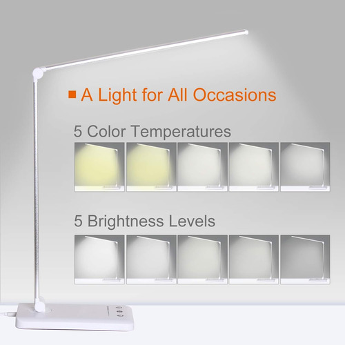 Lámpara De Escritorio Led, Lámparas De Mesa Que Cuidan Los O