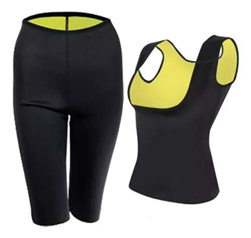 Legging fitness feminina Hot Thermo Compression Sauna Sweat - Temu