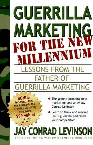 Guerrilla Marketing For The New Millennium, De Jay Rad Levinson. Editorial Morgan James Publishing Llc, Tapa Blanda En Inglés