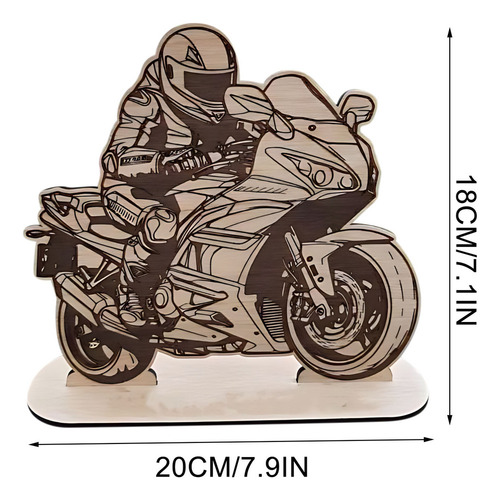 Ay Regalo De Madera En Forma De U Para Bicicleta
