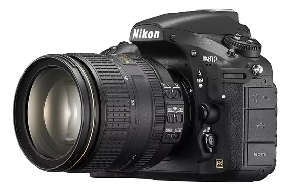 Nikon Reflex Kit D810 Con Lente 24-120mm F/4 Vr Garantia