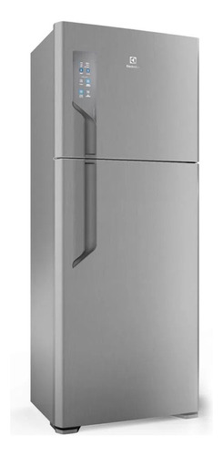 Heladera Refrigerador Frost Free Electrolux Tf56 Plata 474 L