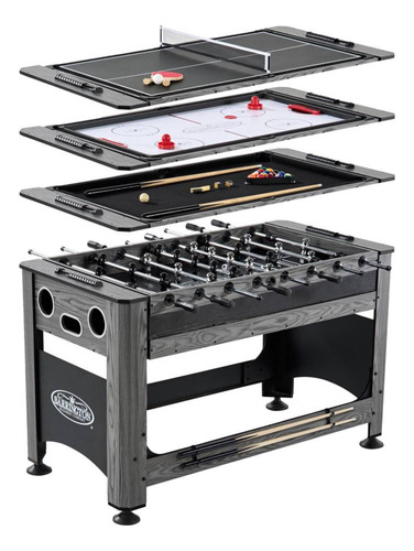 Mesa De Juegos Barrington 4 En 1