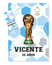 Comprar Kit Imprimible Futbol Campeones Argentina Afa 3 Estrellas 