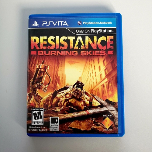 Resistance Burning Skies Ps Vita Psvita Original