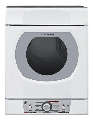 Secadora de roupas por ar quente Brastemp Ative! BSI10AB elétrica 10kg branca 127V