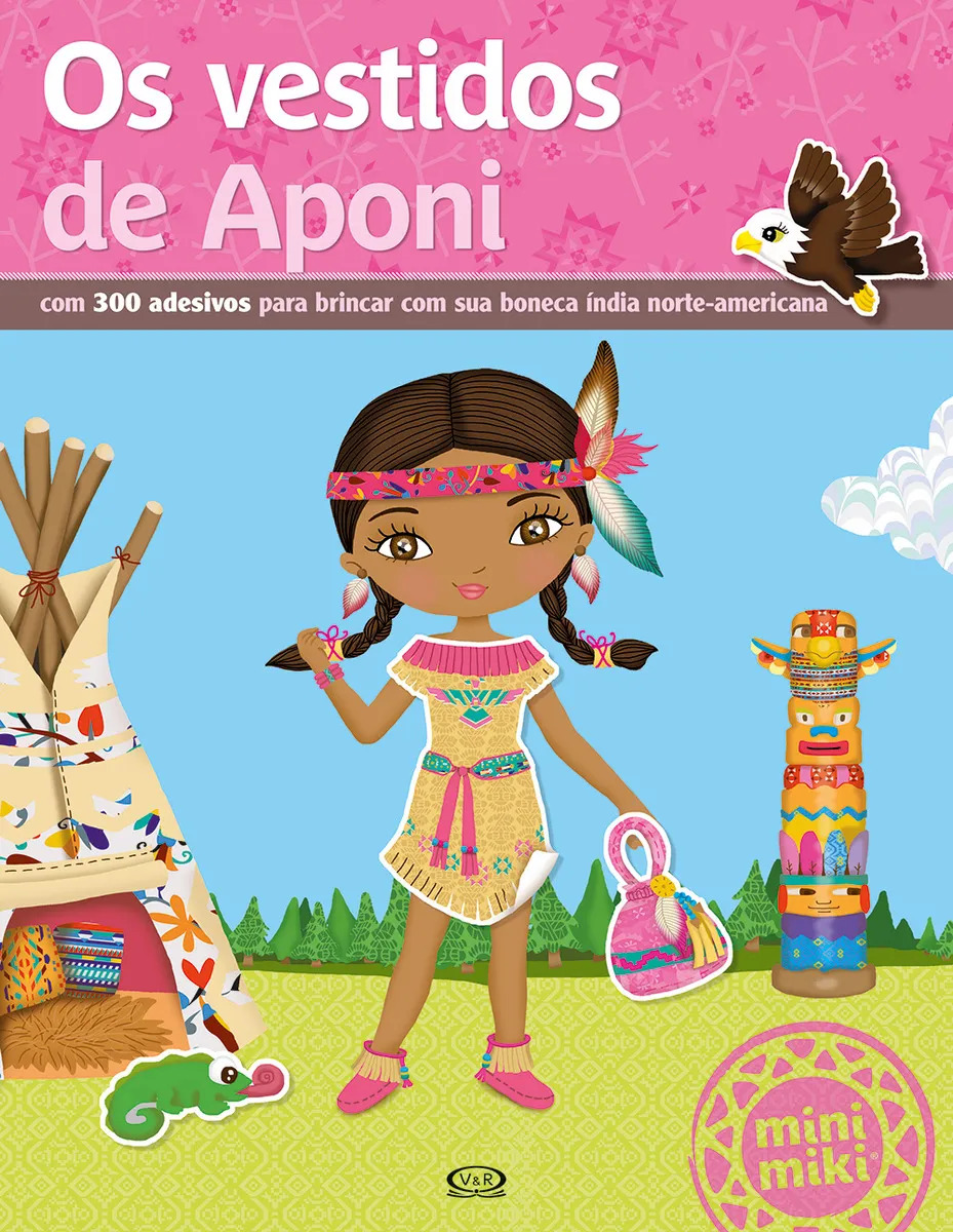 Os vestidos de Aponi - Minimiki - VR Editora - Capa Mole