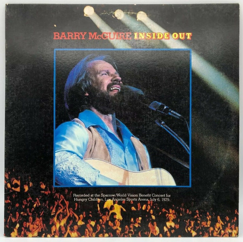 Barry Mcguire  Inside Out  Disco Lp Vinilo Gospel Music 1979