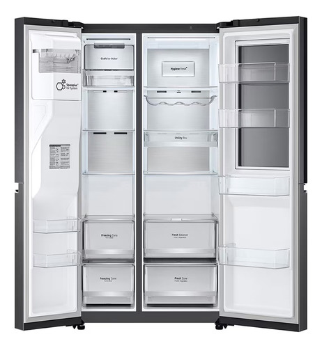 Refrigerador LG Side By Side 598l Instaview - Openbox