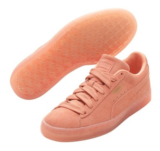 Tenis Puma Suede Classic Mono Coral 100% Original Y Nuevo | Meses